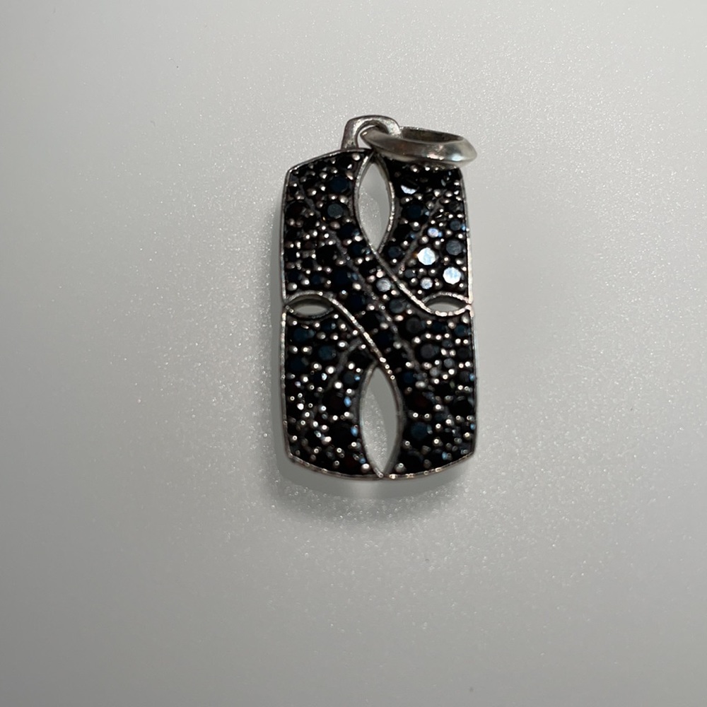 David Yurman Armory Series X 925/black diamond - Picture 3 of 6